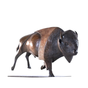 Bison d'Amérique au galop