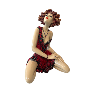 Francesca robe rouge
