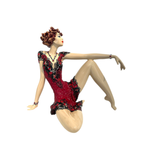 Petite Iris robe rouge
